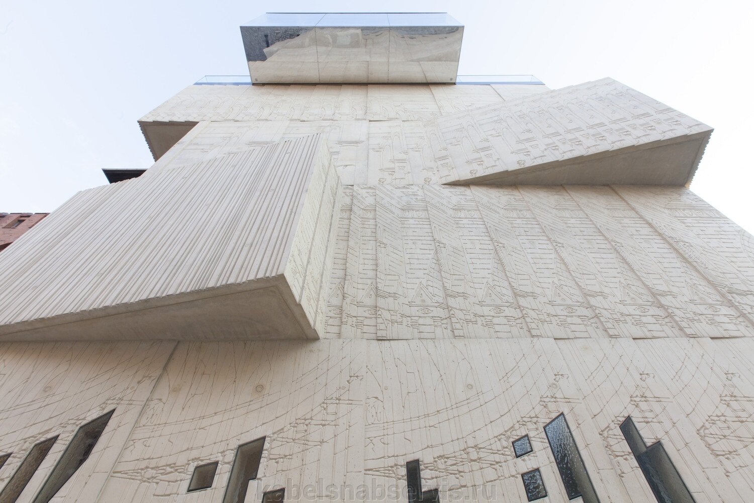 Виды фасадных панелей из фибробетона