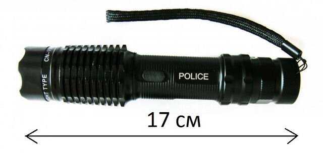 Электрошокер-фонарь Police 1188