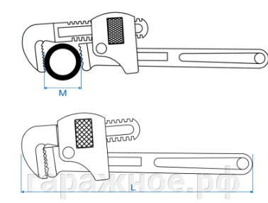 Ключ трубный Стилсона 315 мм