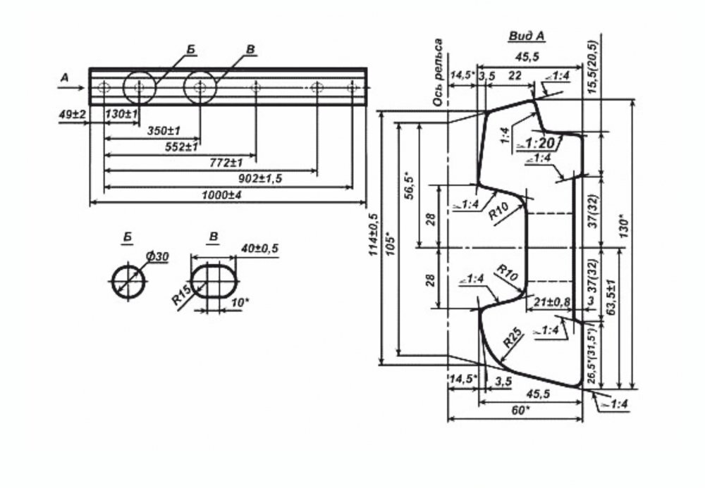 Накладка 1Р18 восстановленная ГОСТ 8141-56 в Нижнем Новгороде. Купить по цене 11