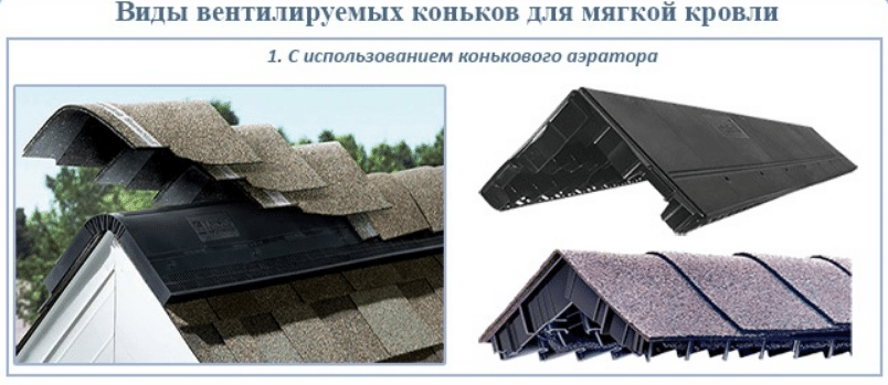 Устройство и монтаж вентилируемого конька для мягкой кровли - Дом Дока