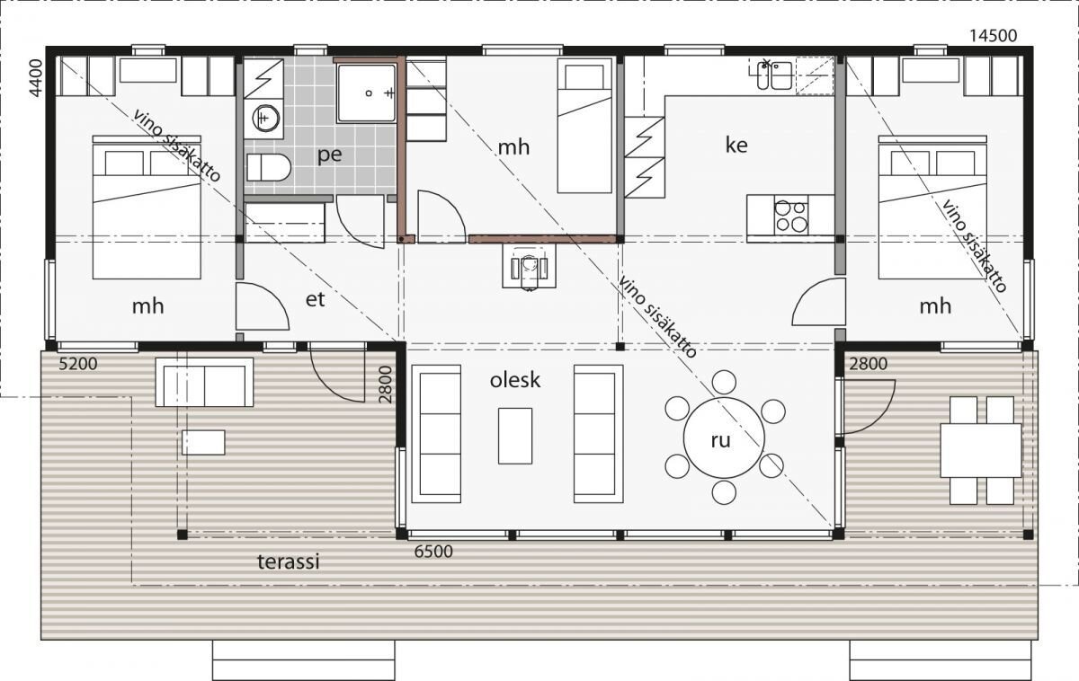 Planos de casas pequeñas - opciones de planificación y diseño - Plaza Digital en
