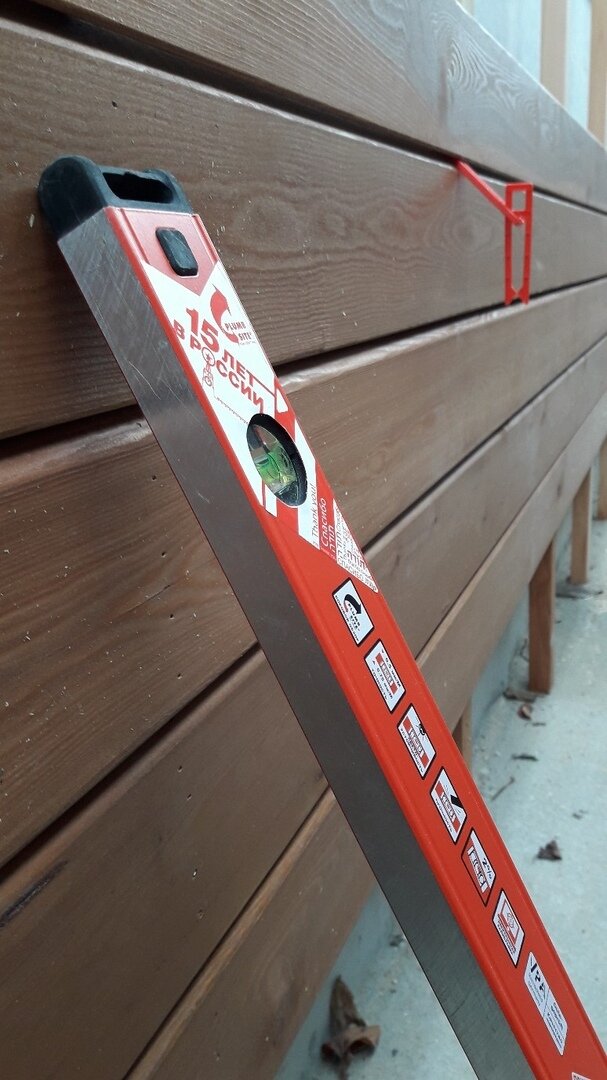 Монтаж скошенного планкена на вентилируемые фасады дома - Дом Дока