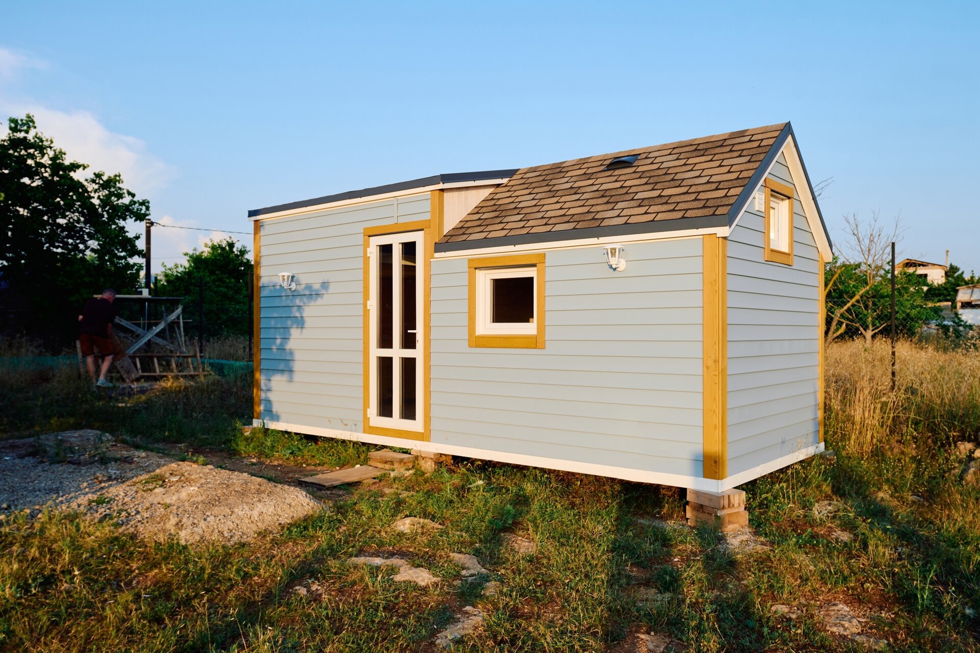 Продаётся каркасный мини дом для дачи, отеля готовый для проживания ...