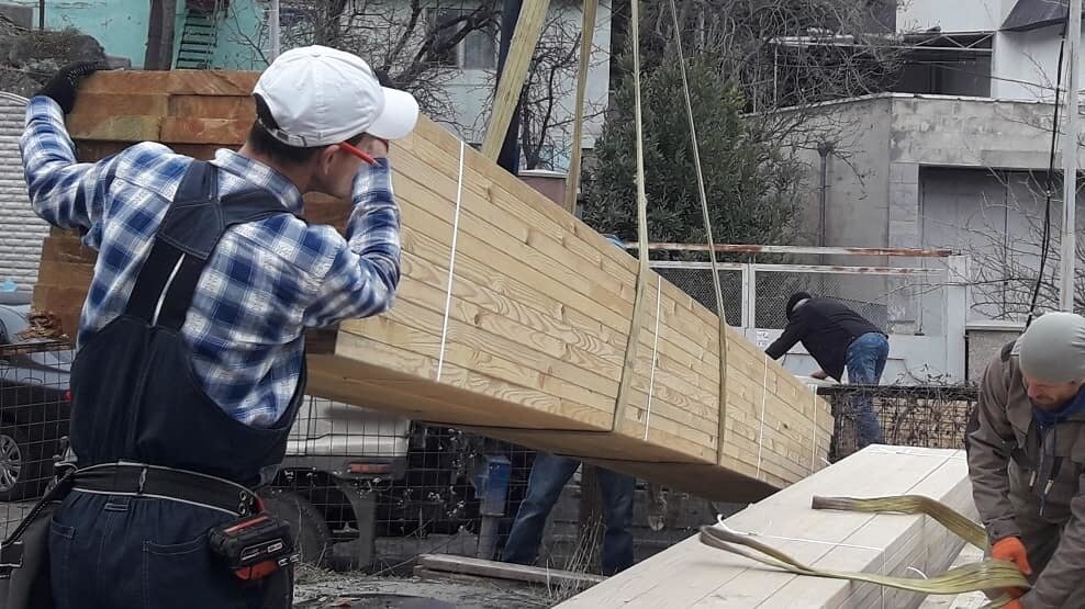 Пиломатериал для строительства каркасного дома Севастополь, сухой и строганный