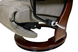 Рычаг регулировки кресла Relax Rio, вариант обивки кресла Серо-коричневый - TAUPE GREY 09