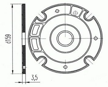 Диафрагма 305 - 161 - 1