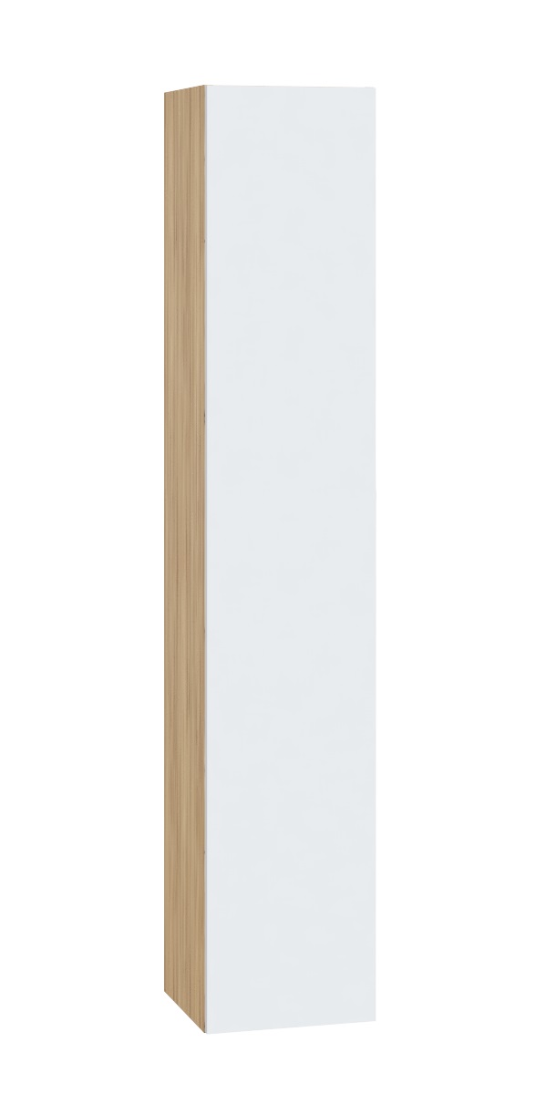 Шкаф настенный 168 Сканди, белый