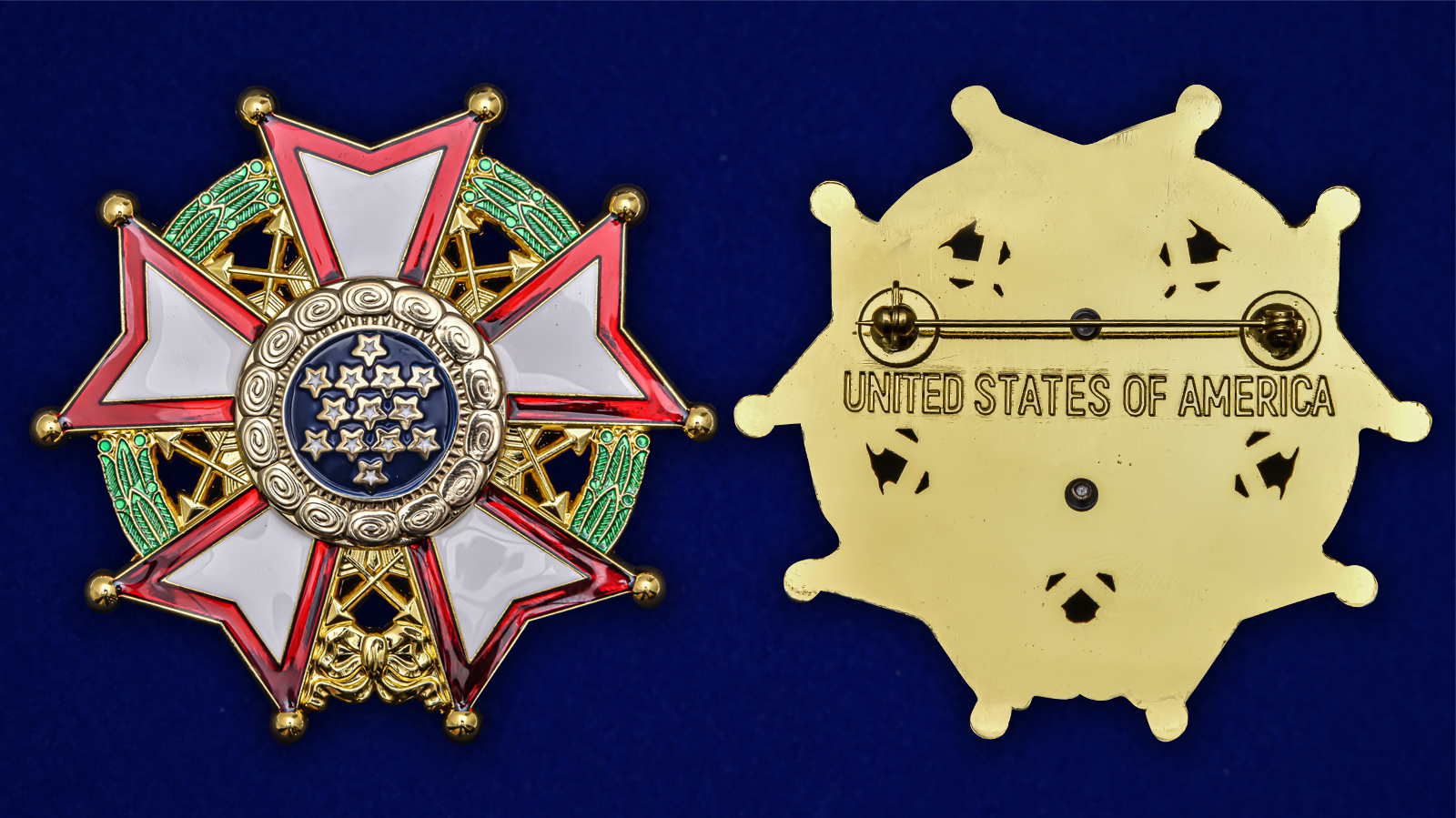 Орден "Легион почета" США 1-й степени (шеф-командор) - описание