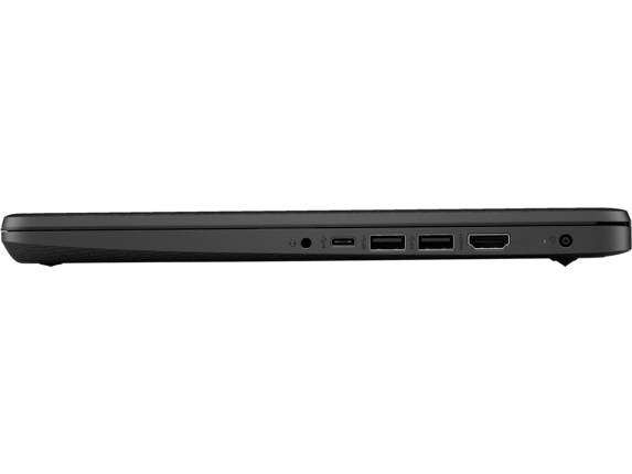 20C1 - HP 14 Laptop PC (14, Jet Black, nonODD nonFPR) Left Profile
