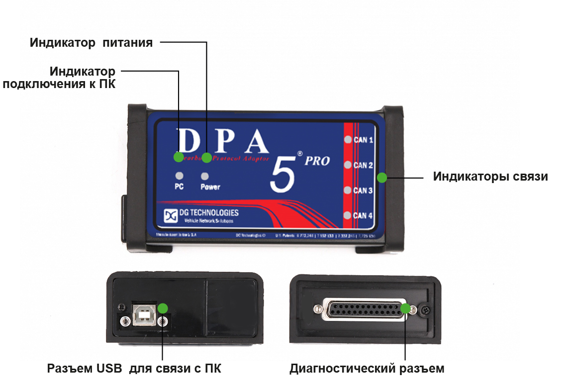 Сканер DPA 5 DUAL-CAN оригинал