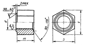 Гайка стыковая ж/д ГОСТ 11532-93