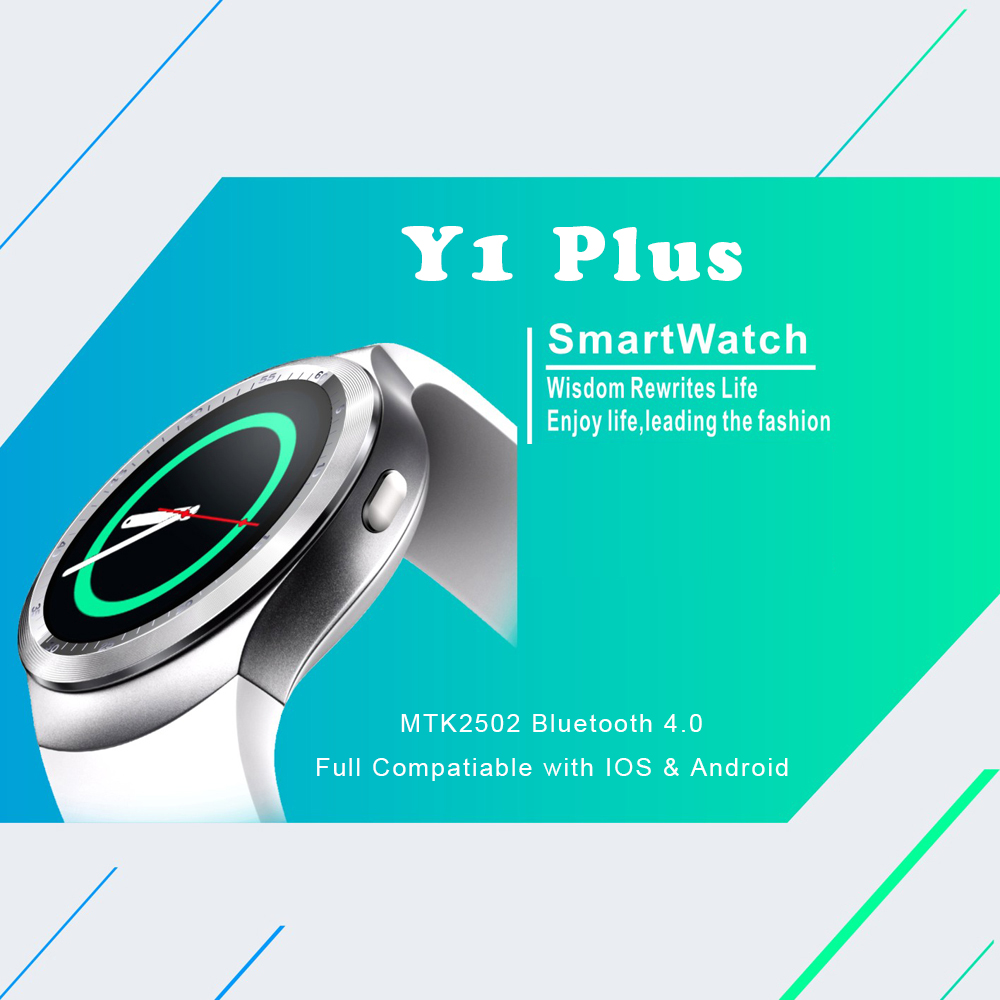 KALOAD Y1 Plus Монитор скорости сердца и артериального давления Шагомер Дистанционная камера Смарт часы - фото 1