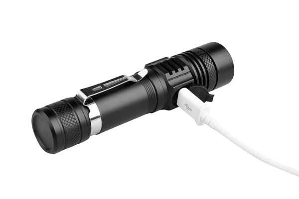 XANES WT518 XM-L T6 1000люмен 3режима Портативный масштабируемый LED Фонарик - фото 7