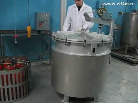 Видео: Автоклав промышленный ИПКС-128-500-1 с рабочим объемом 270 литров.