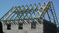 деревянная стропильная ферма