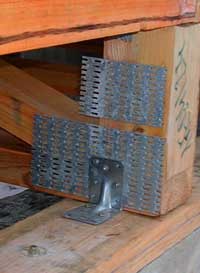 крепление балки