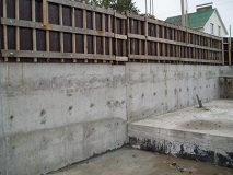 монолитный ленточный фундамент