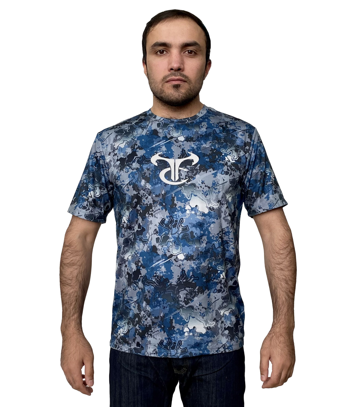 Мужская футболка TrueTimber с камуфляжным принтом