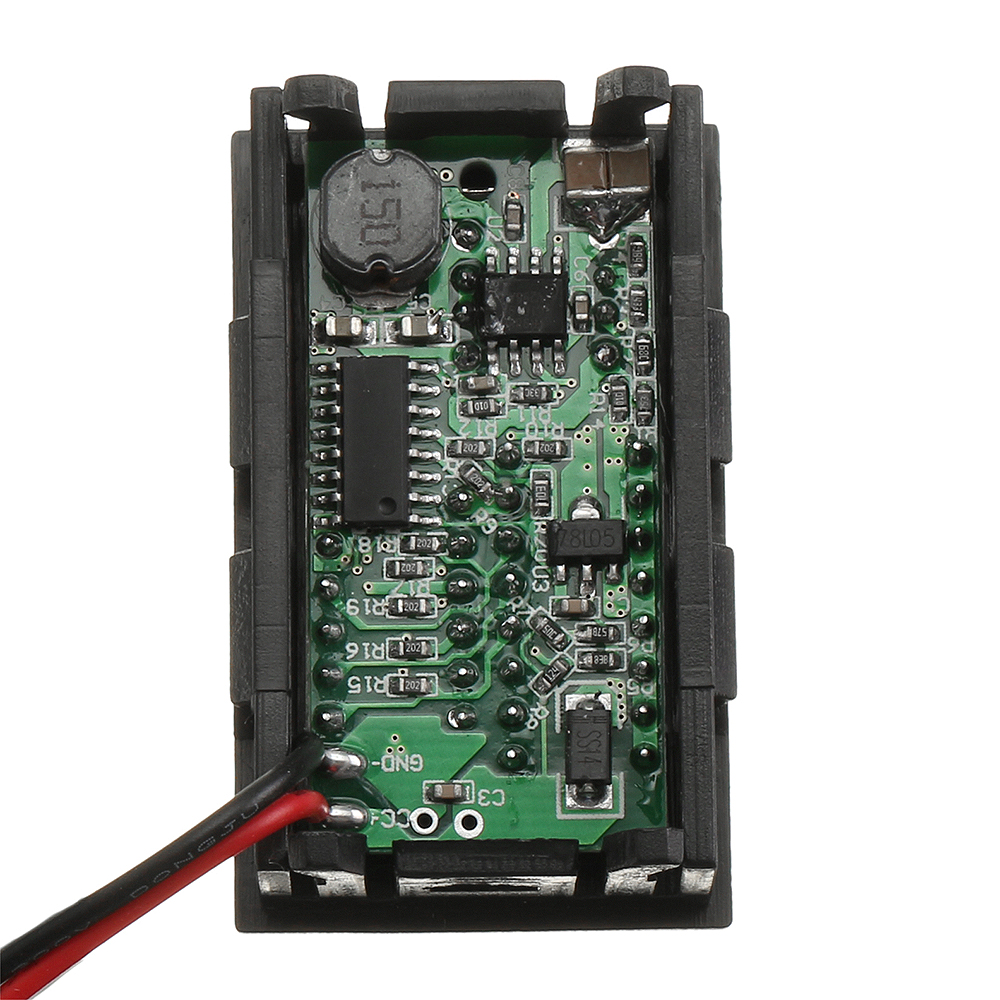 3шт Dual USB 12V Для 5V Модуль понижающего Батарея Индикатор Батарея Напряжение Дисплей Метр - фото 4