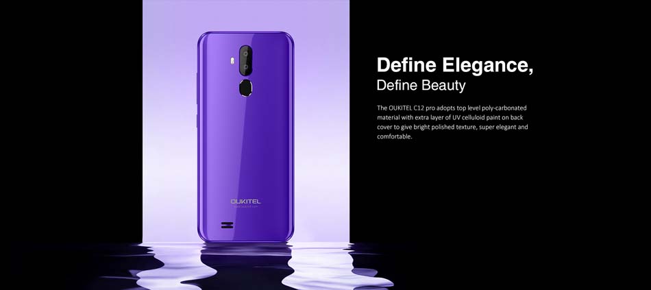 OUKITEL C12 Pro 6.18 Inch Android 8.1 3300mAh 2GB RAM 16GB ROM MT6739 1.3GHz Quad Core 4G Smartphone
