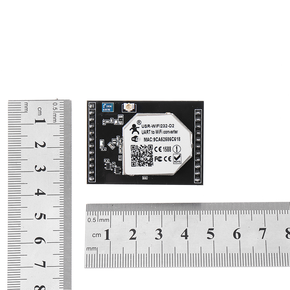 Модуль Serial to WiFi Встроенный двухпортовый беспроводной последовательный порт Ethernet 232 D2 - фото 1