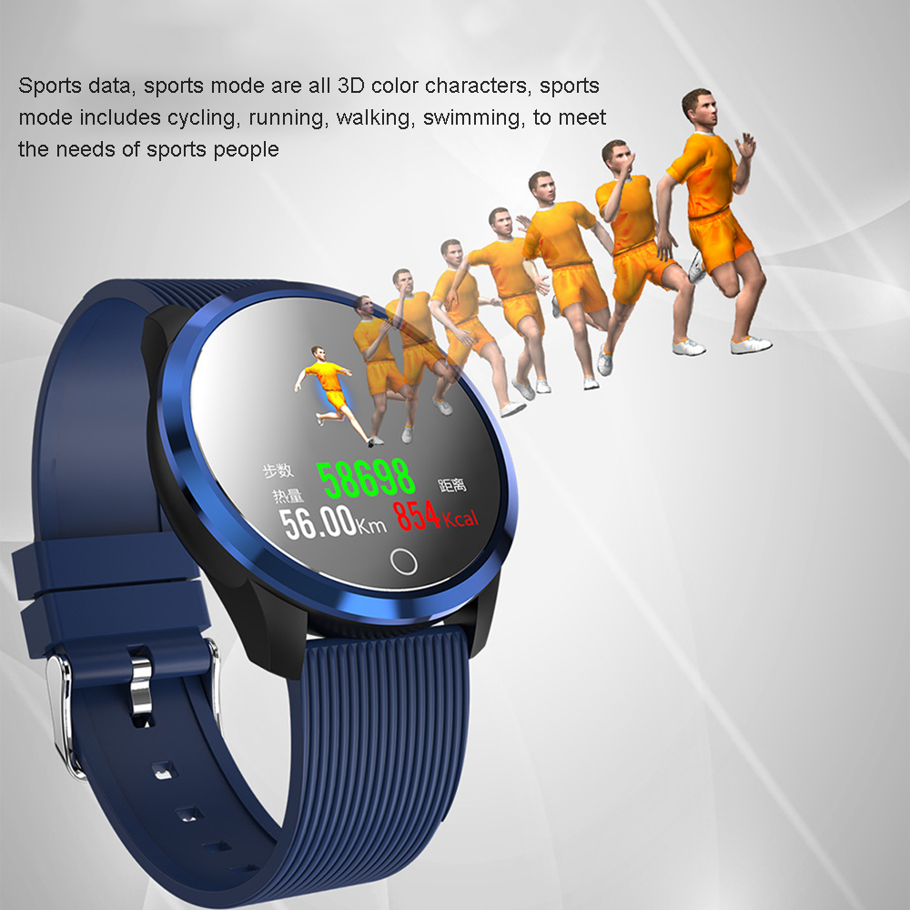 XANES® M01 1,3-дюймовый цветной экран Водонепроницаемы Smart Watch Find Phone Фитнес Спортивный браслет - фото 5