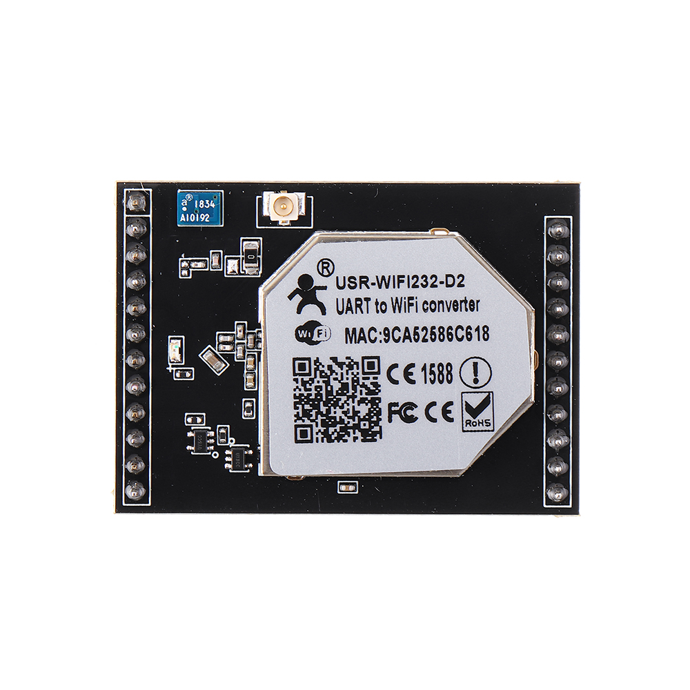 Модуль Serial to WiFi Встроенный двухпортовый беспроводной последовательный порт Ethernet 232 D2 - фото 7