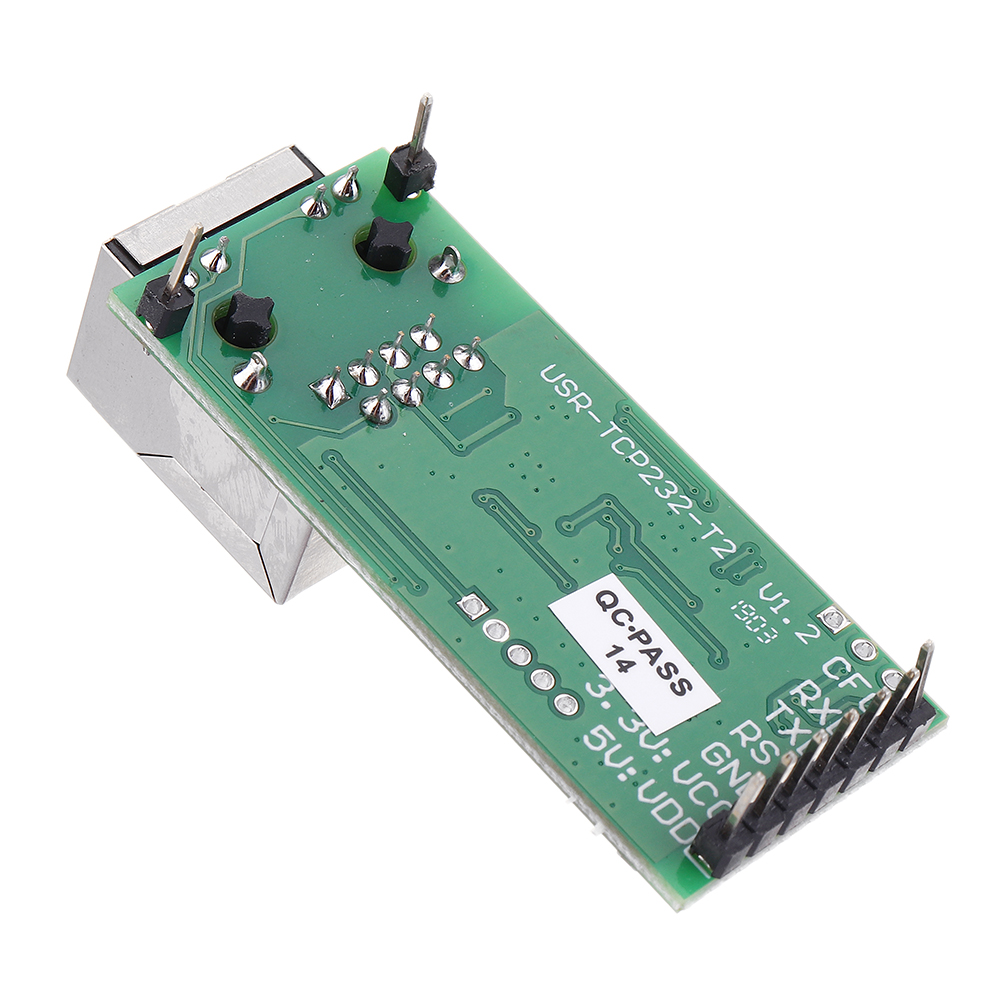 RJ45 to TTL Последовательный модуль Ethernet Сетевой модуль сервера MCU USR T2 - фото 6