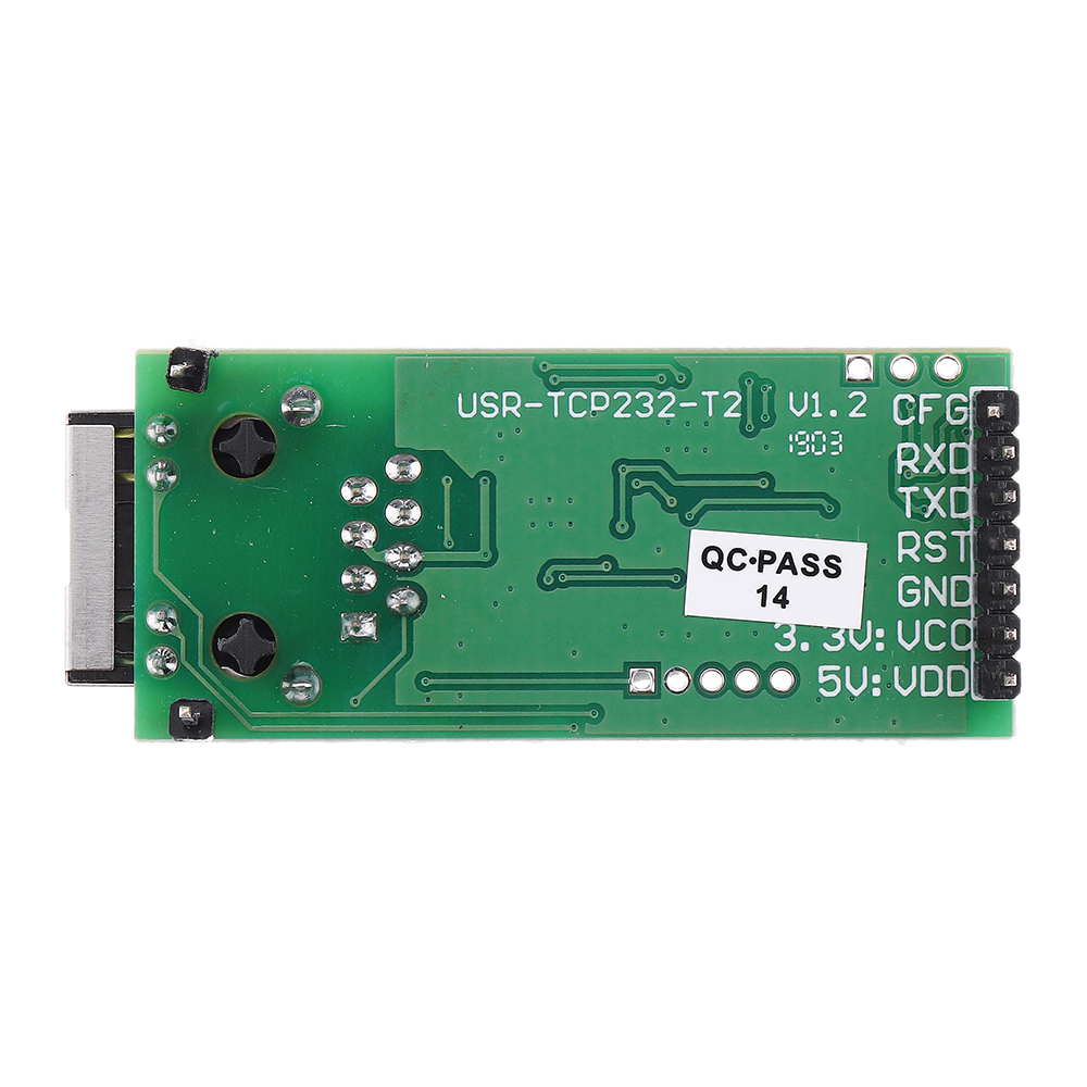 RJ45 to TTL Последовательный модуль Ethernet Сетевой модуль сервера MCU USR T2 - фото 2