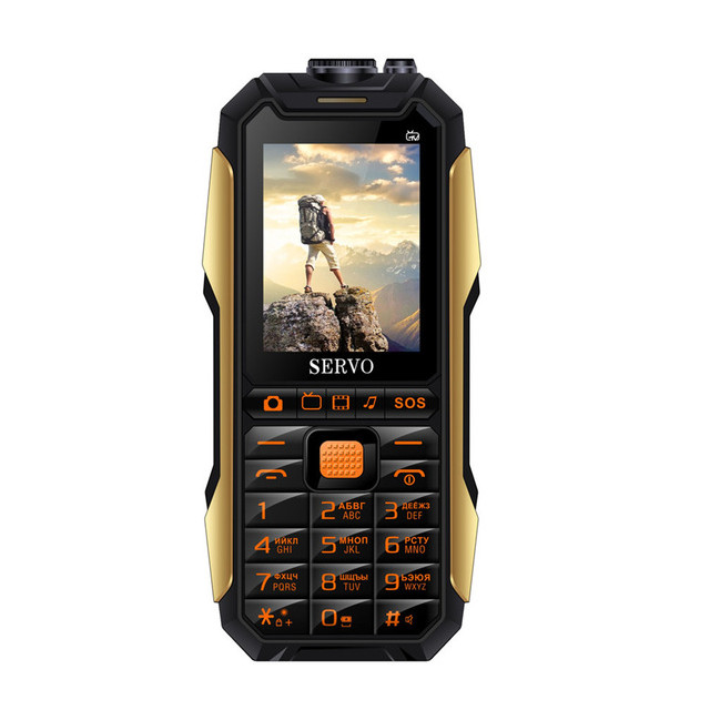 SERVO X7 2.4 '' 4000mAh Антенна Аналоговое изменение голоса телевизора Лазер Фонарик OTG 3 SIM-карты с функцией - фото 4