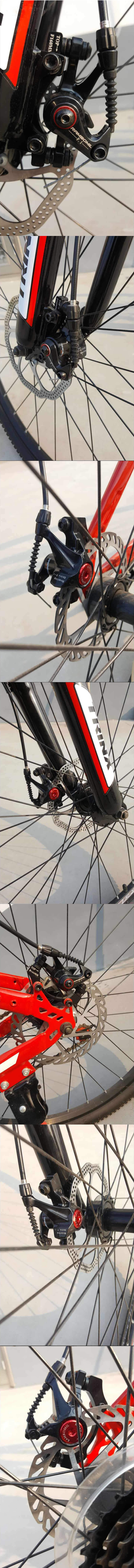 RAMBOMIL Road Mountain Bike Велосипед Велосипед Тормозной диск Diecast Алюминиевый тормозной диск Тормозной ротор Набор - фото 5