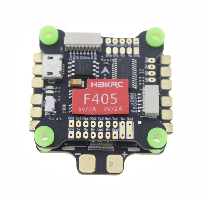 HAKRC Flytower F405 30,5x30,5 мм и 50A 4IN1 3-6S ESC для RC Дрон - фото 3