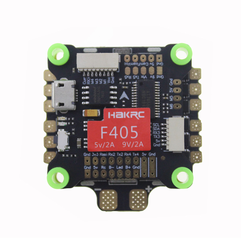 HAKRC Flytower F405 30,5x30,5 мм и 50A 4IN1 3-6S ESC для RC Дрон - фото 1
