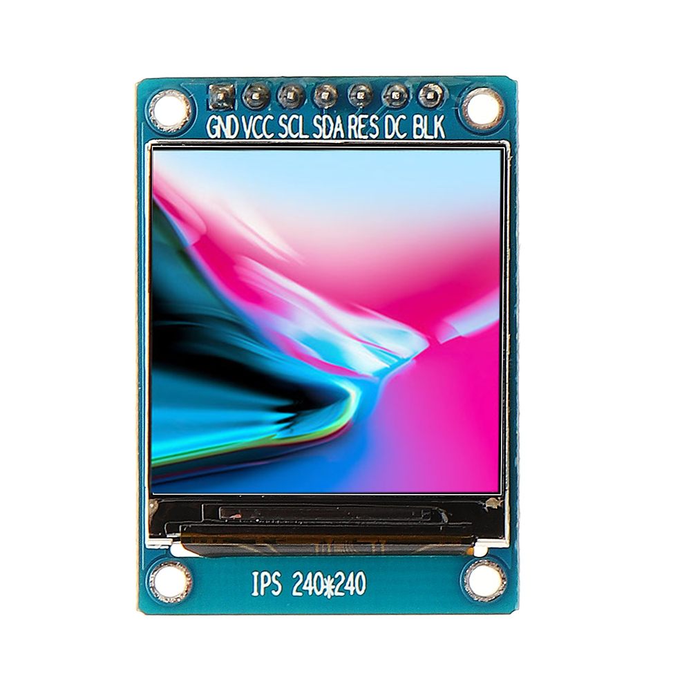 1.3 дюймов IPS TFT LCD Дисплей 240 * 240 Цвет HD LCD Экран 3.3V ST7789 Модуль драйвера - фото 1
