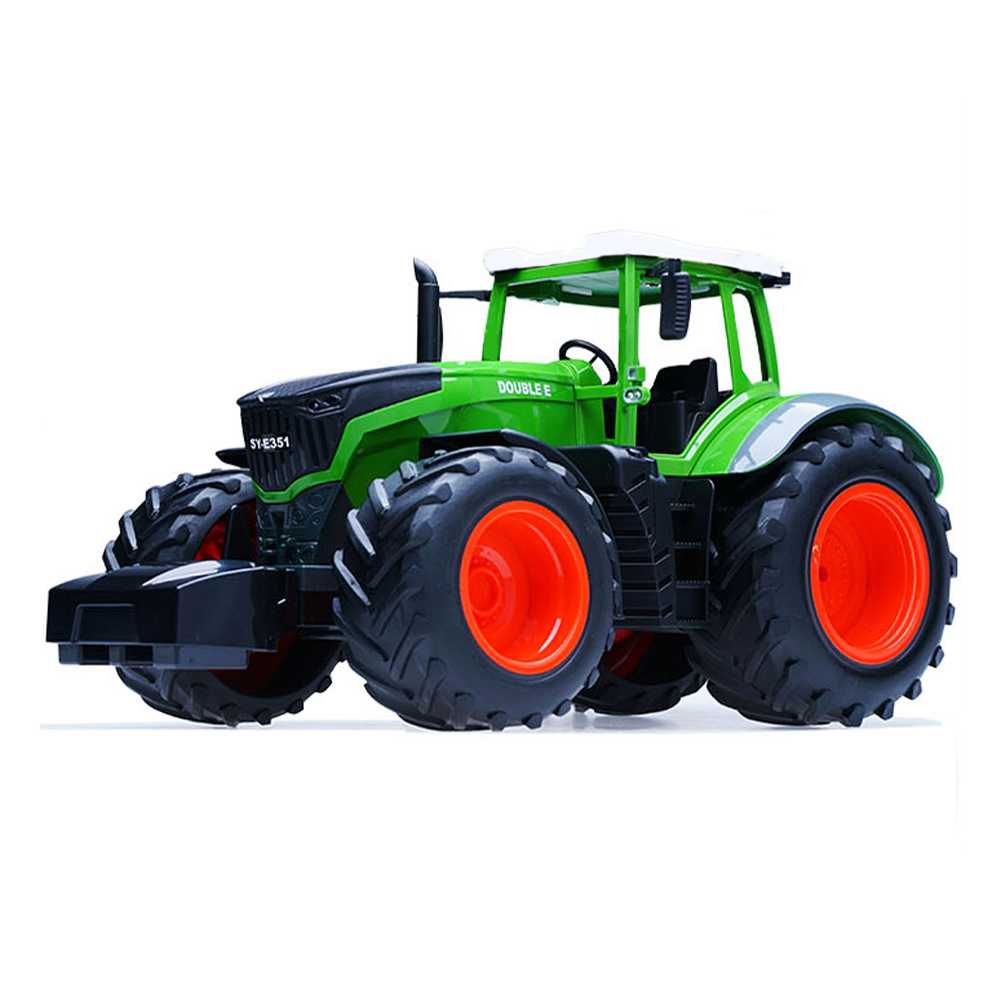 Double E E351 - 001 RC Car Truck Farm Tractor 2. 4G Trailer Dump Rake 4 Wheel Engineer Vehicle Toys