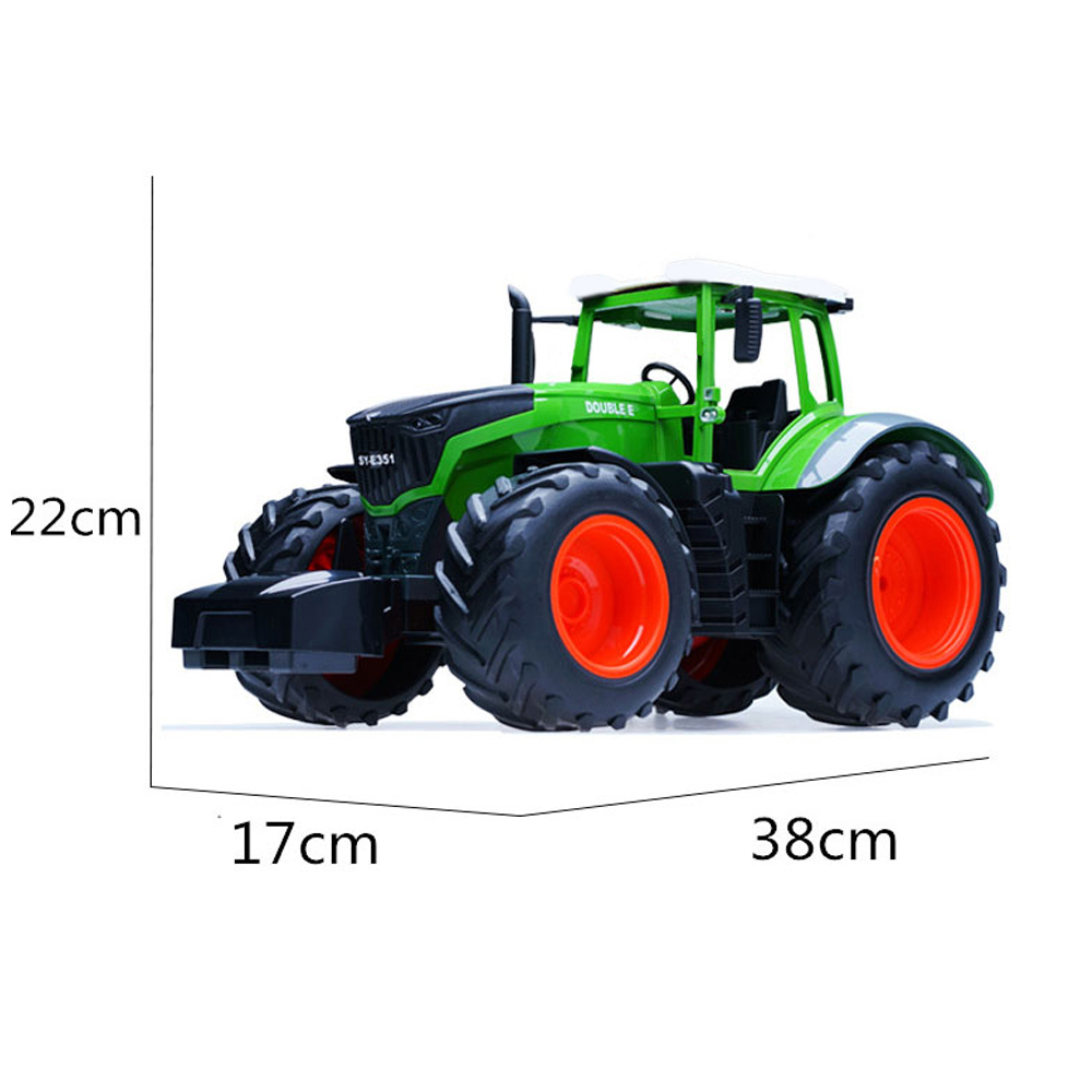 Double E E351 - 001 RC Car Truck Farm Tractor 2. 4G Trailer Dump Rake 4 Wheel Engineer Vehicle Toys